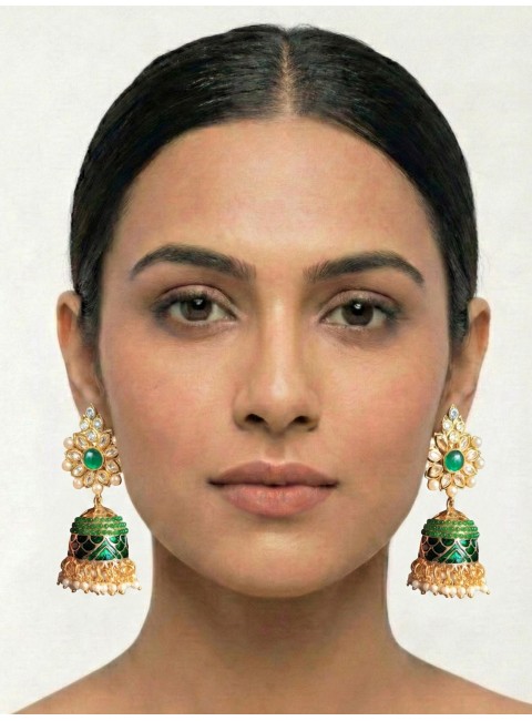 Antique Polki Earrings
